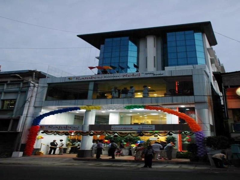 New Rainbow Business Hotel Bangalore Buitenkant foto